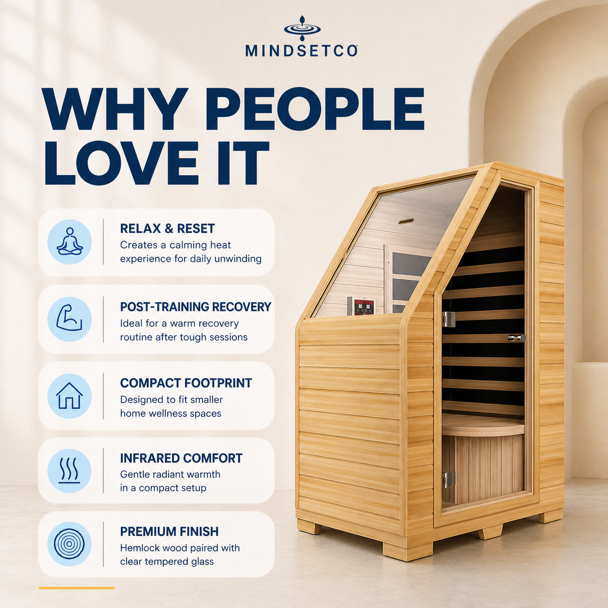 Mindset Mini Infrared Sauna