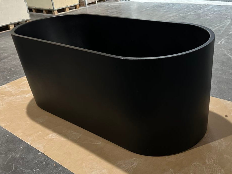 Diamond Steel Oval Cold Plunge