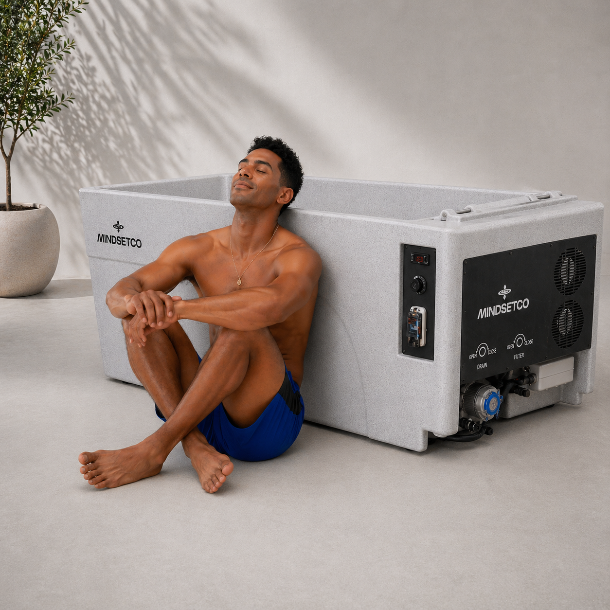 Mindset All-in-One Cold Plunge with Integrated 1HP Chiller