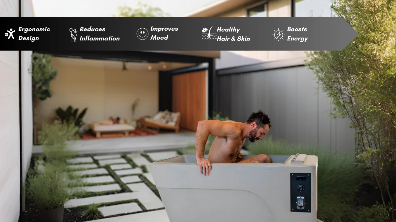 Mindset All-in-One Cold Plunge with Integrated 1HP Chiller