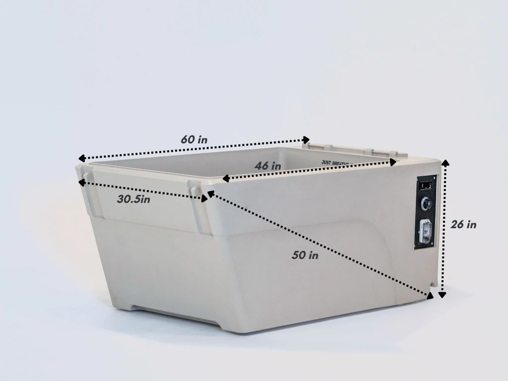 Mindset All-in-One Cold Plunge with Integrated 1HP Chiller